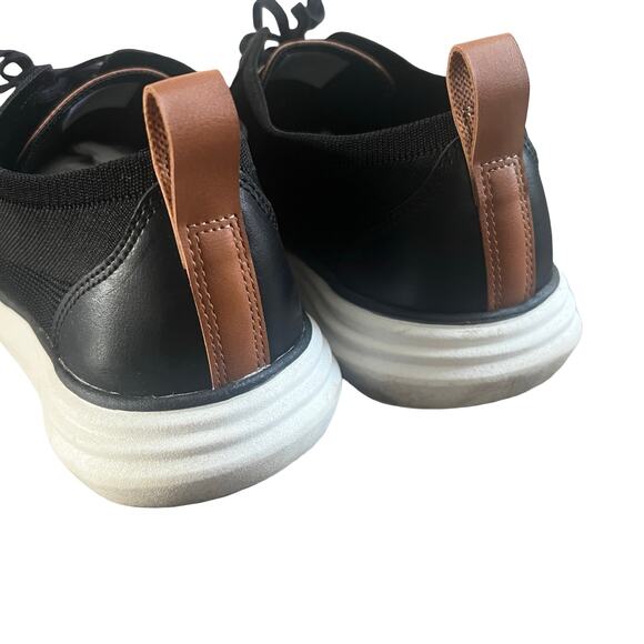 GOODFELLOW & CO Men's Zeke Knit Dress Sneakers Black 9 - Picture 4 of 6